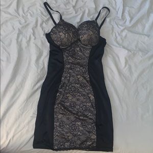 34B Body Shaper with Built-In Bra and Slip